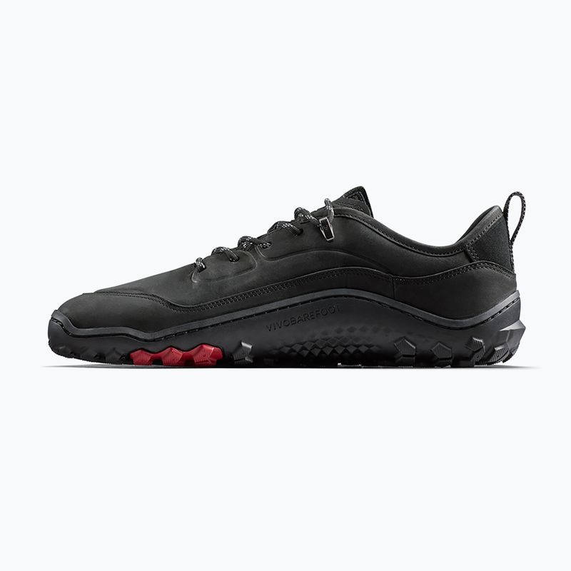 Pánske barefoot topánky Vivobarefoot Tracker Leather Low obsidian 2