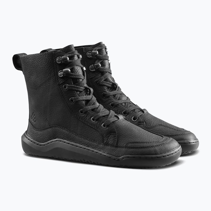 Pánske barefoot topánky Vivobarefoot Gobi Boot obsidian 3