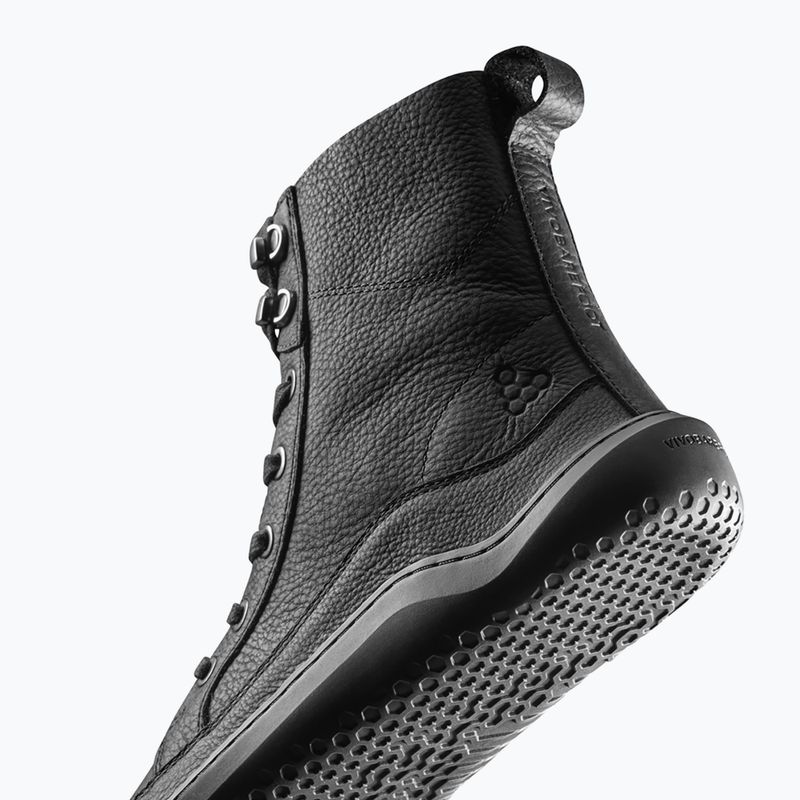 Pánske barefoot topánky Vivobarefoot Gobi Boot obsidian 5