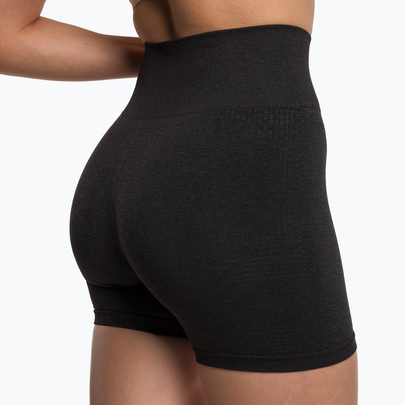 Dámske tréningové šortky Gymshark Vital Seamless black marl 4