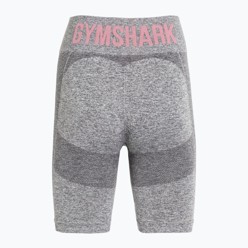 Dámske tréningové šortky Gymshark Flex marl/pink 2