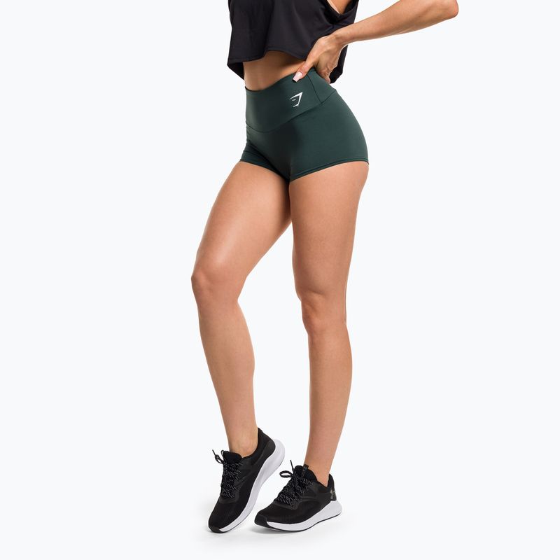 Dámske tréningové šortky Gymshark Training Quad obsidian green