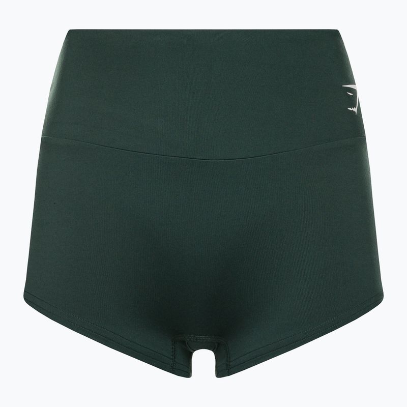 Dámske tréningové šortky Gymshark Training Quad obsidian green 5