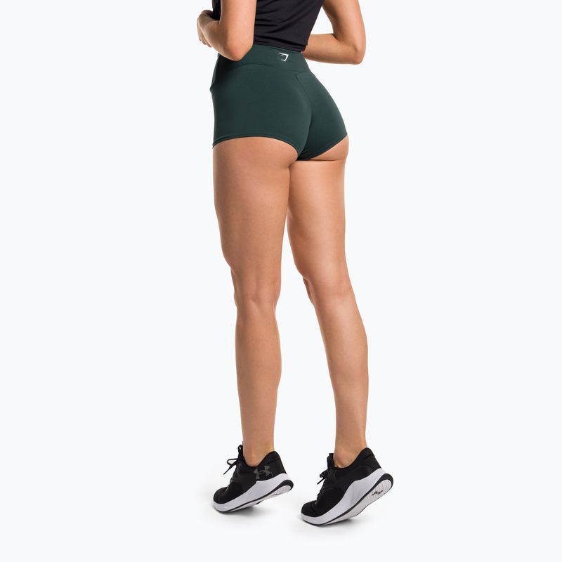 Dámske tréningové šortky Gymshark Training Quad obsidian green 3