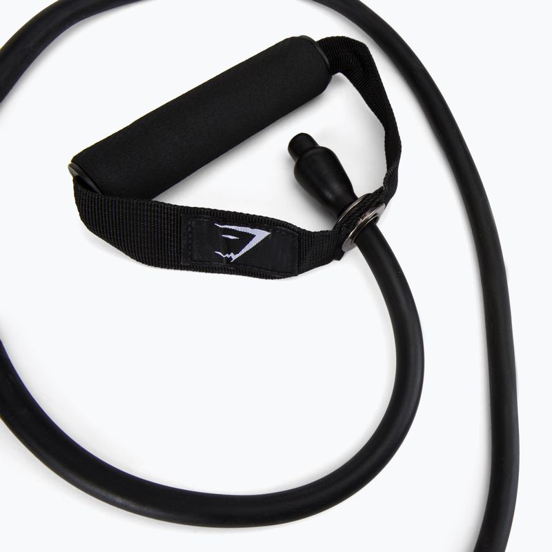 Gymshark expandér na cvičenie Medium Resistance Tubes čierny 2