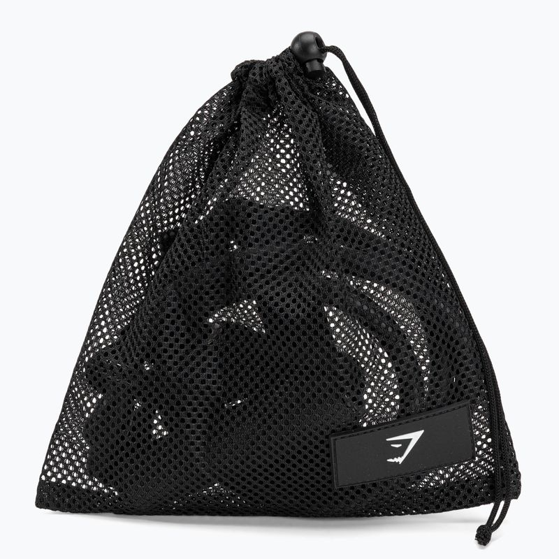 Gymshark expandér na cvičenie Medium Resistance Tubes čierny 4