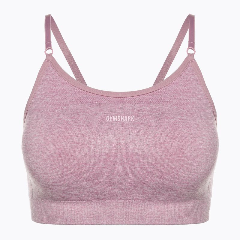 Gymshark Flex Strappy Športová fitness podprsenka fialová 5