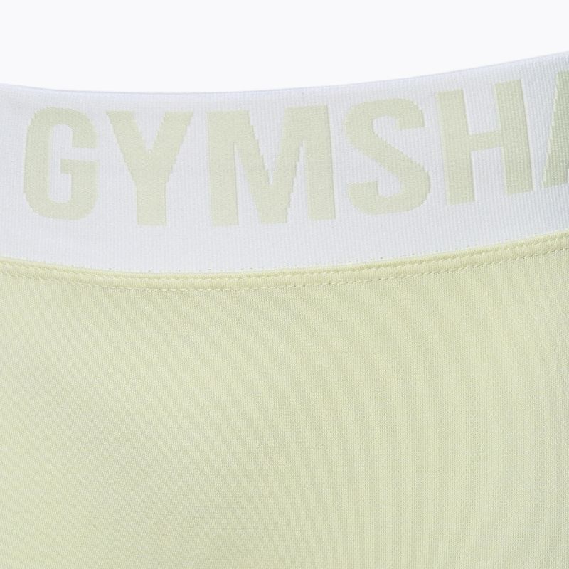 Dámske tréningové legíny Gymshark Flex Low Rise zelená / marl 3