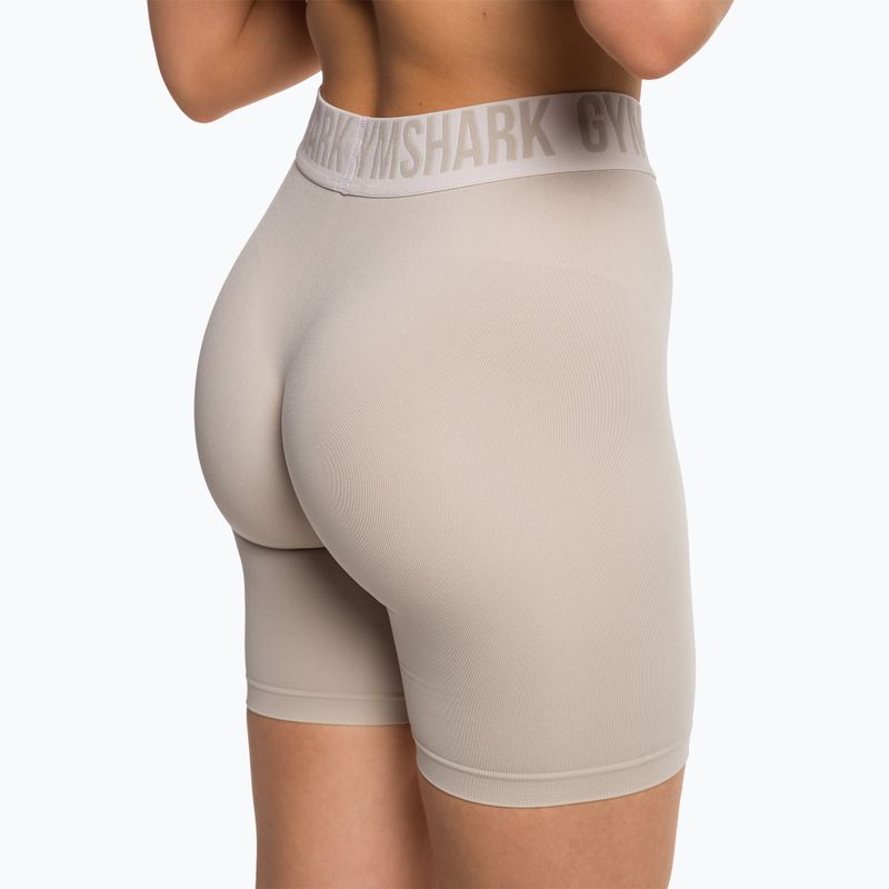 Dámske cyklistické tréningové šortky Gymshark Fit pebble grey 4