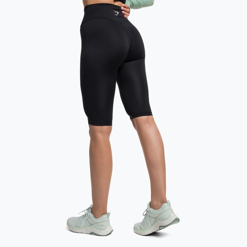 Dámske legíny Gymshark Training Cropped black/white 3