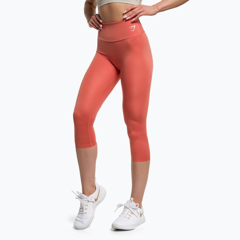 Dámske legíny Gymshark Training 7/8 earth orange