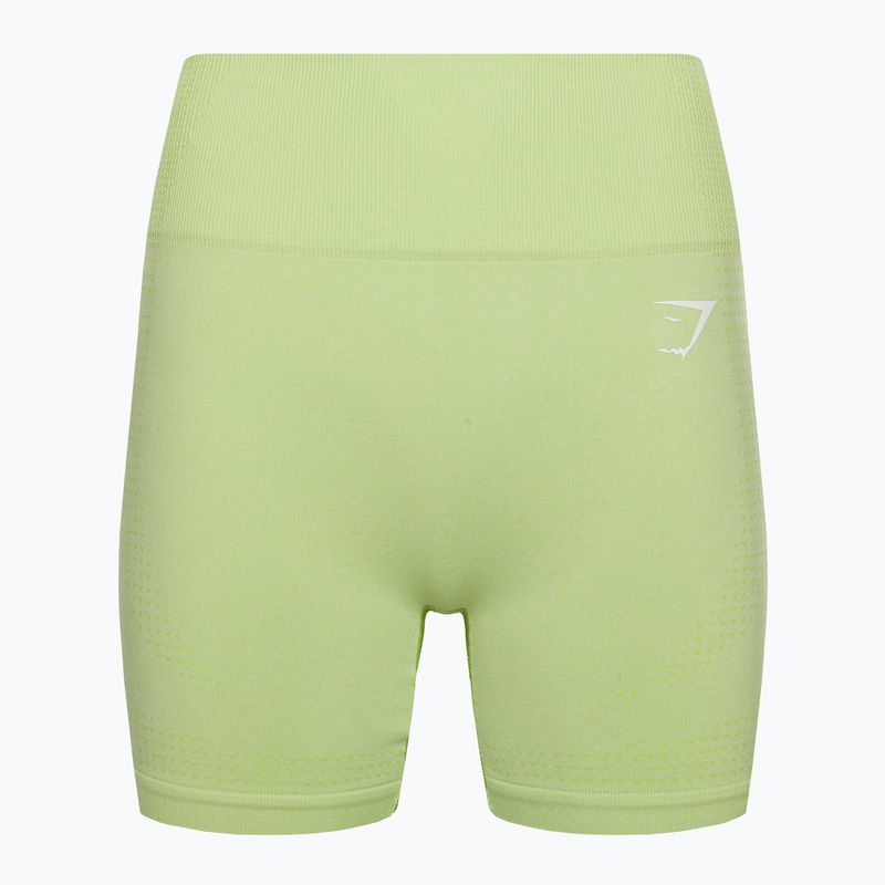 Dámske tréningové šortky Gymshark Vital Seamless neon yellow 5