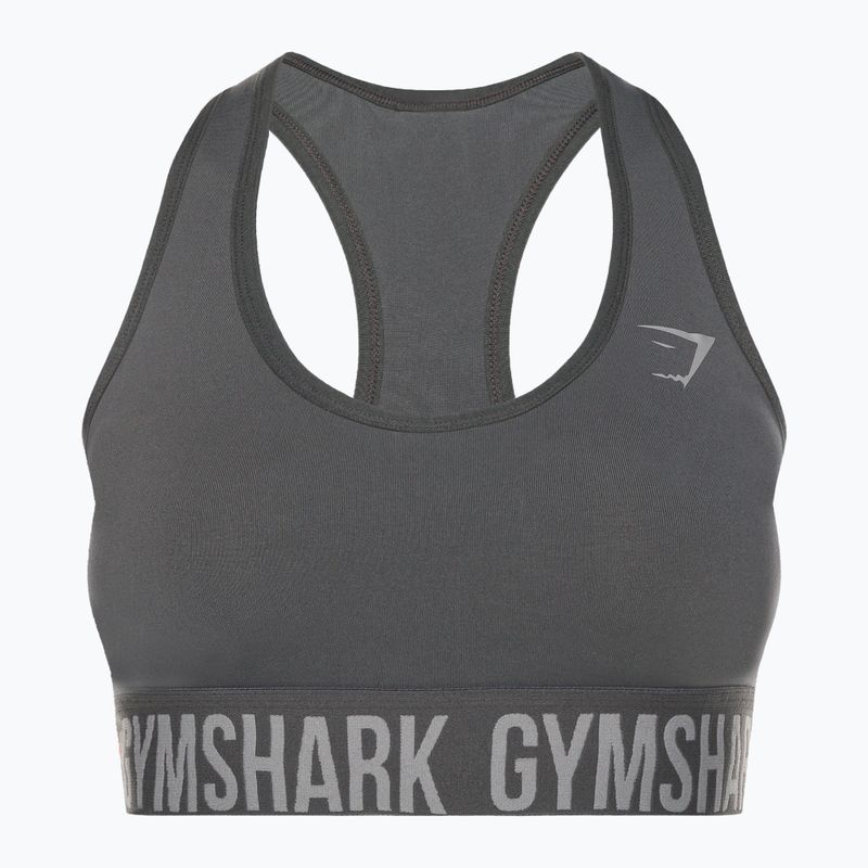 Gymshark Fit Sports šedá fitness podprsenka 5