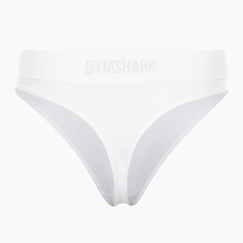 Dámske tréningové legíny Gymshark Seamless High Rise white 2