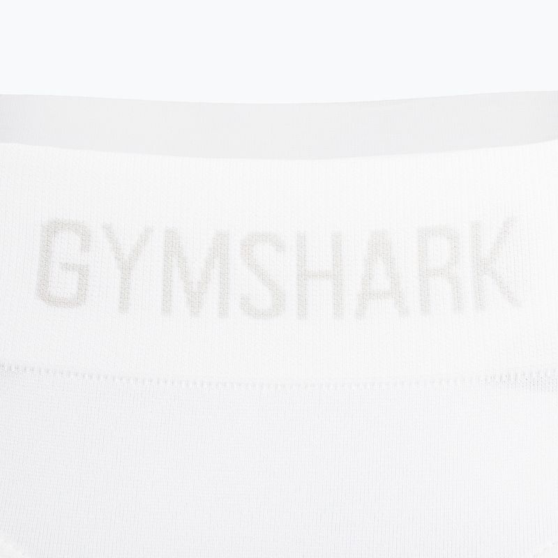 Dámske tréningové legíny Gymshark Seamless High Rise white 3