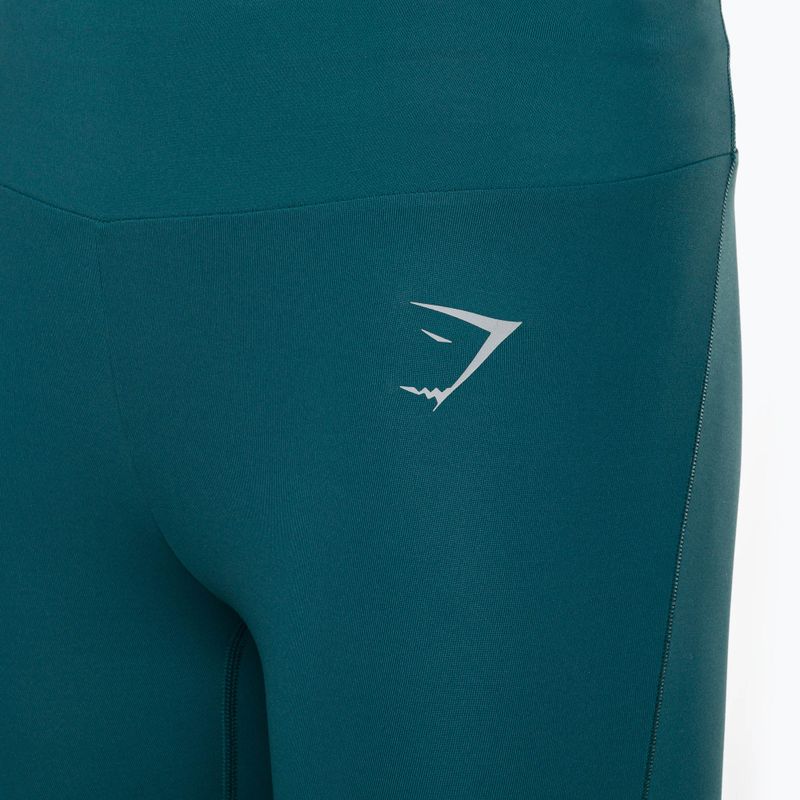 Dámske tréningové legíny Gymshark Speed niagara teal 7