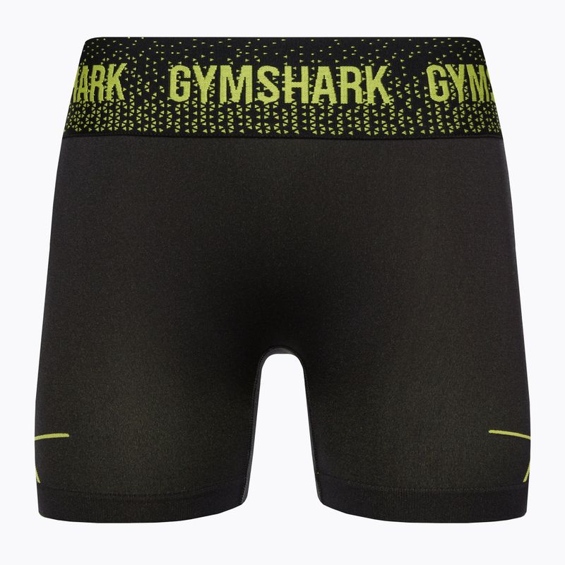 Dámske tréningové šortky Gymshark Apex Seamless Low Rise green/black 5