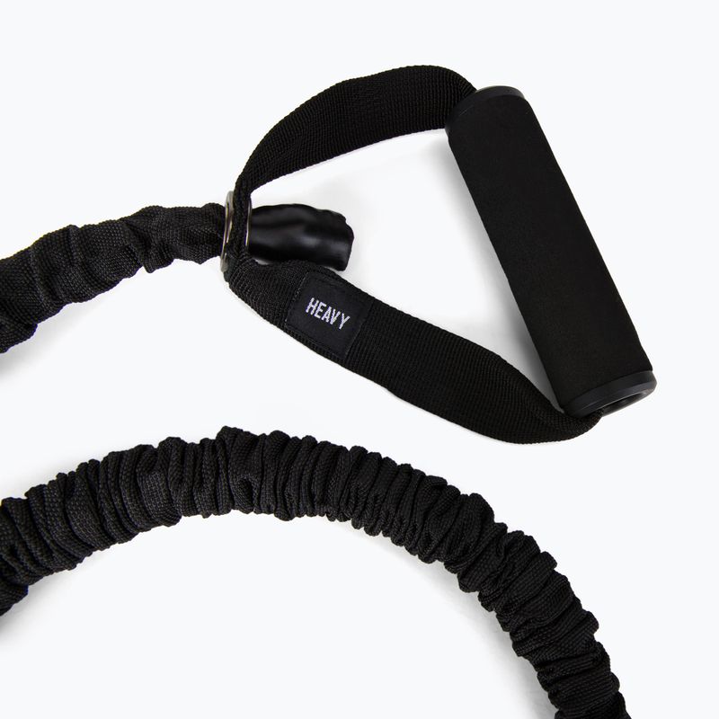 Gymshark Heavy Resistance Cord cvičebný expandér čierny 2