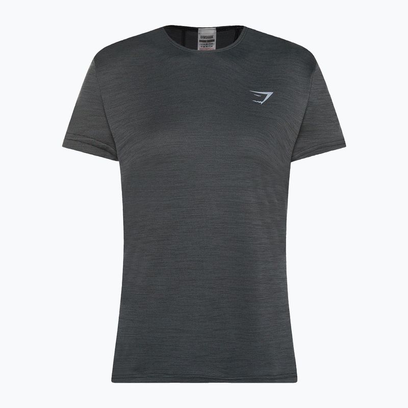 Dámske bežecké tričko Gymshark Running Top SS dark/grey 5