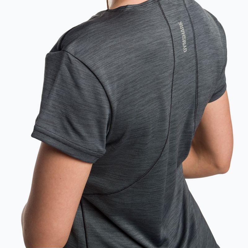 Dámske bežecké tričko Gymshark Running Top SS dark/grey 4