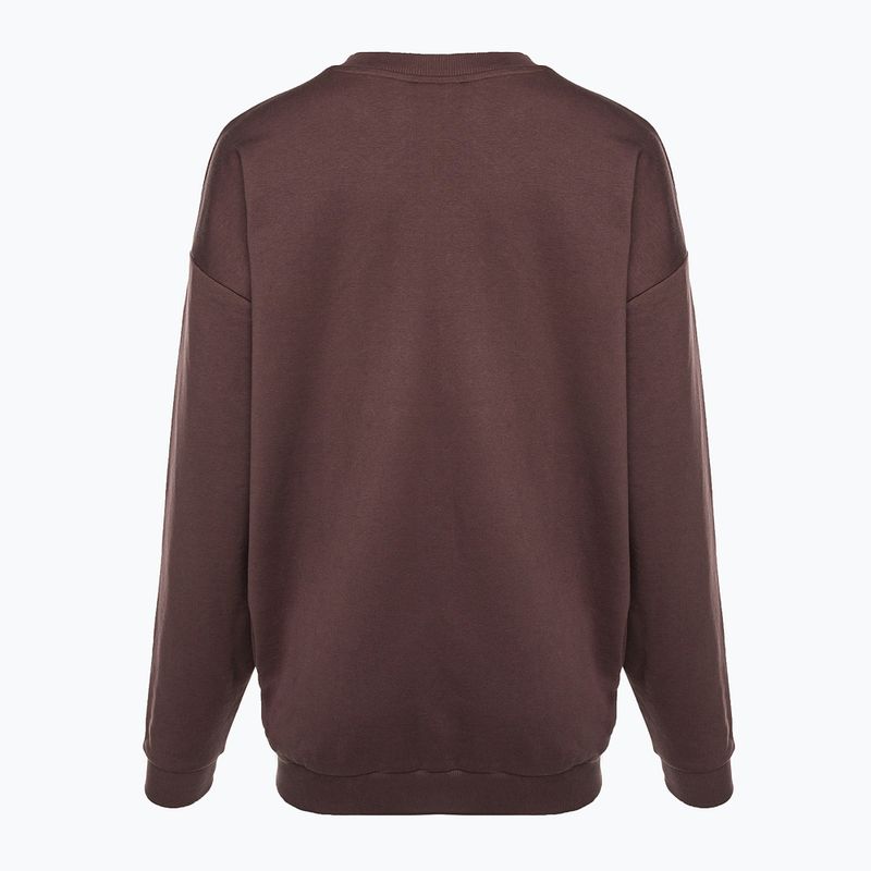Dámska tréningová mikina Gymshark Gfx Gslc Oversized brown 6