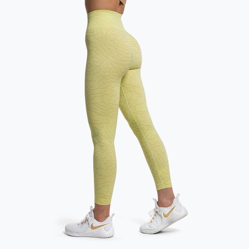 Dámske tréningové legíny Gymshark Adapt Animal Seamless firefly green 3