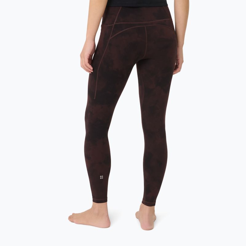 Dámske tréningové legíny Sweaty Betty Super Soft Yoga brown 3
