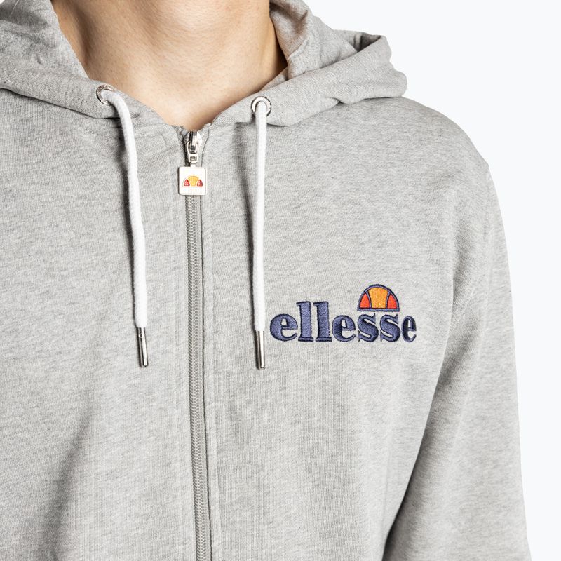 Ellesse Briero pánska tréningová mikina šedá marl 3