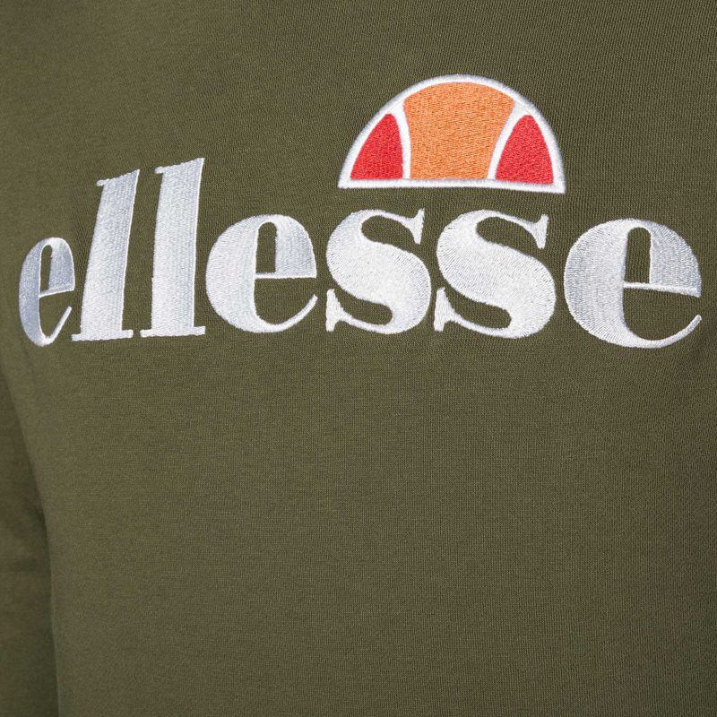 Pánska tréningová mikina Ellesse Ferrer Oh Hoody khaki 7