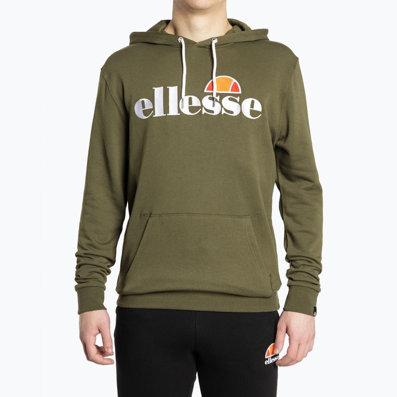 Pánska tréningová mikina Ellesse Ferrer Oh Hoody khaki