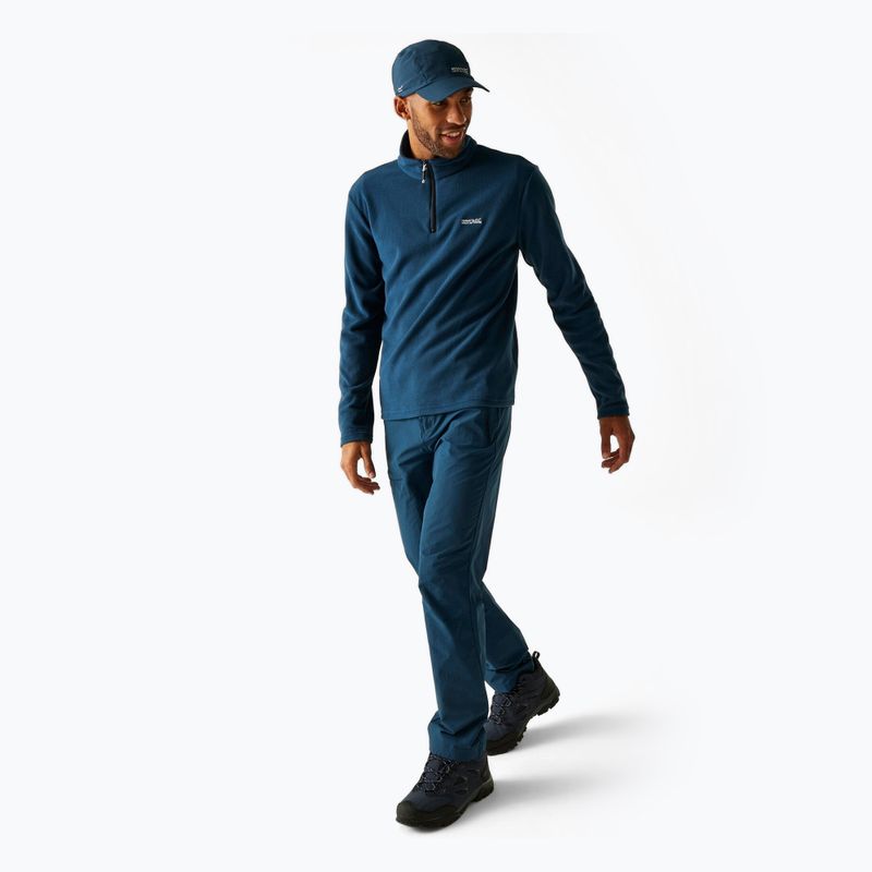 Pánska fleecová mikina REGATTA Thompson moonlight denim 2