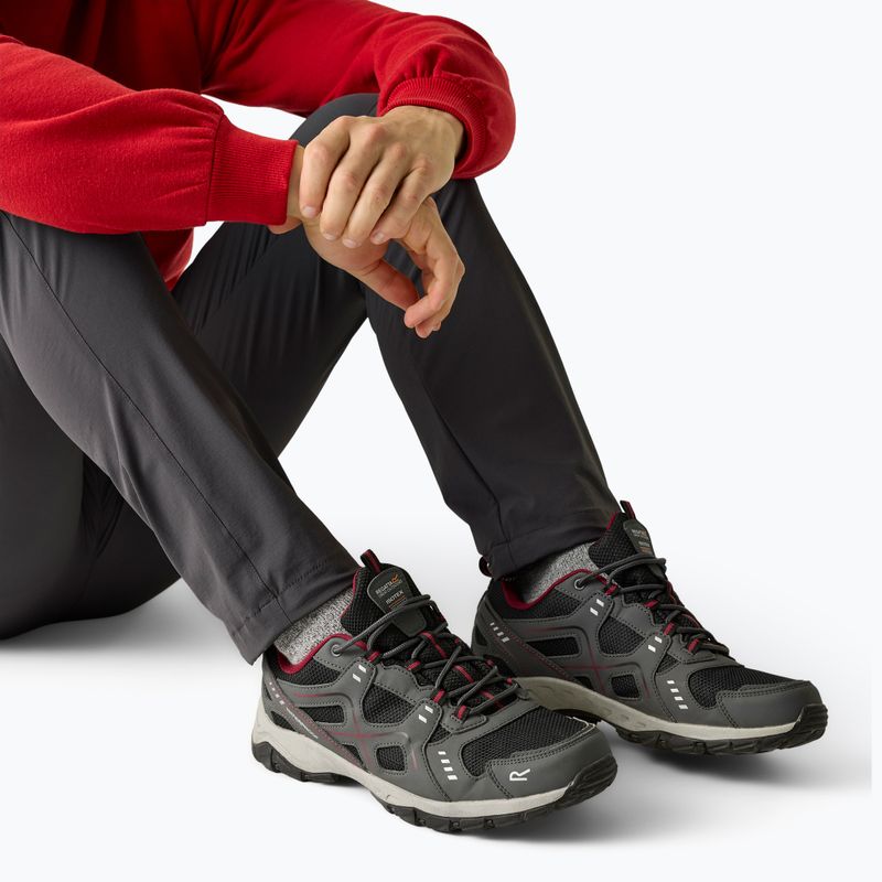 Pánske trekingové topánky Regatta Vendeavour Low granite/riord 9