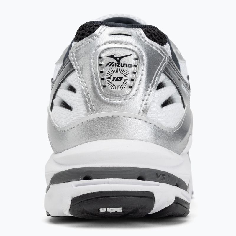 Pánske topánky Mizuno Wave Rider 10 white/silver/black 6