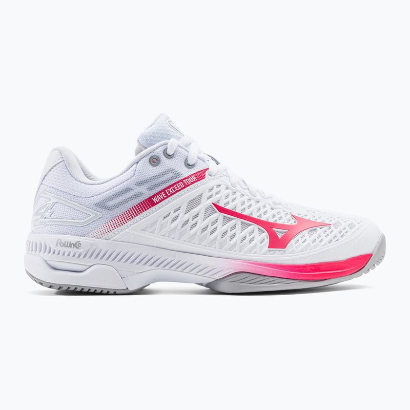 Dámska tenisová obuv Mizuno Wave Exceed Tour 4 CC white 61GA207164 2