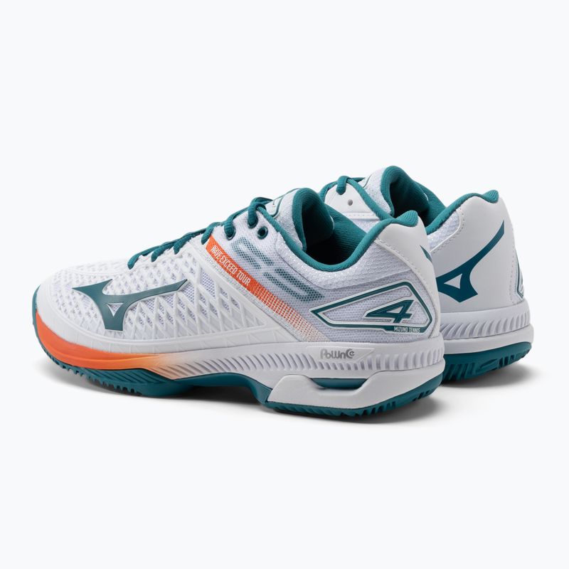 Tenisová obuv Mizuno Aw21 Wave Exceed Tour 4 Cc white 61GC207485 3