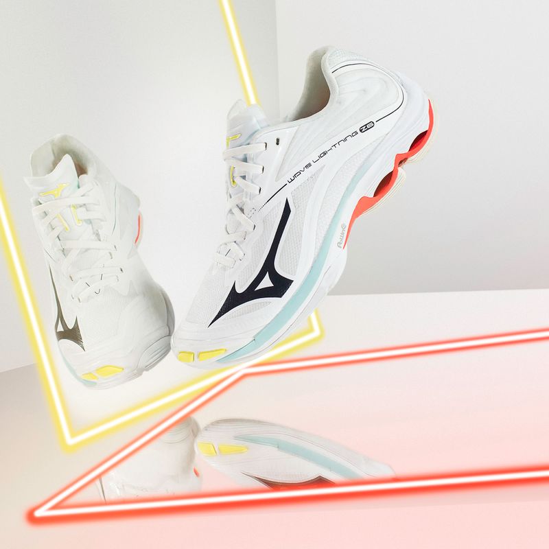 Dámska volejbalová obuv Mizuno Wave Lightning Z6 white V1GC200010 2