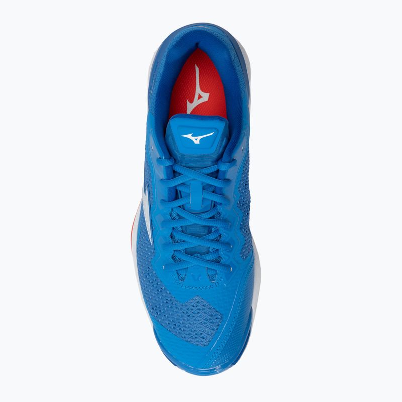 Mizuno Wave Stealth V hádzanárska obuv modrá X1GA180024 6