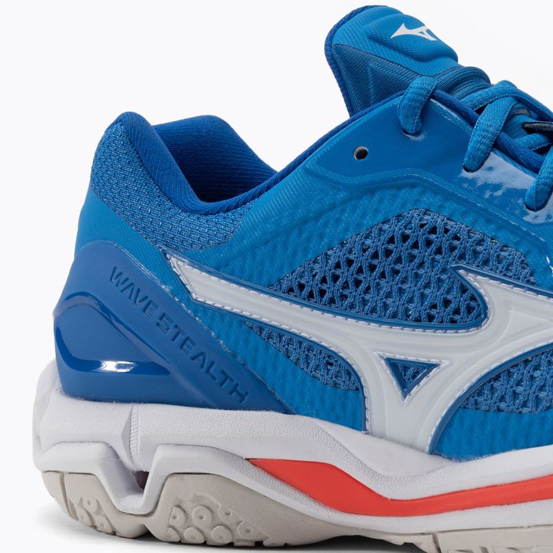 Mizuno Wave Stealth V hádzanárska obuv modrá X1GA180024 8