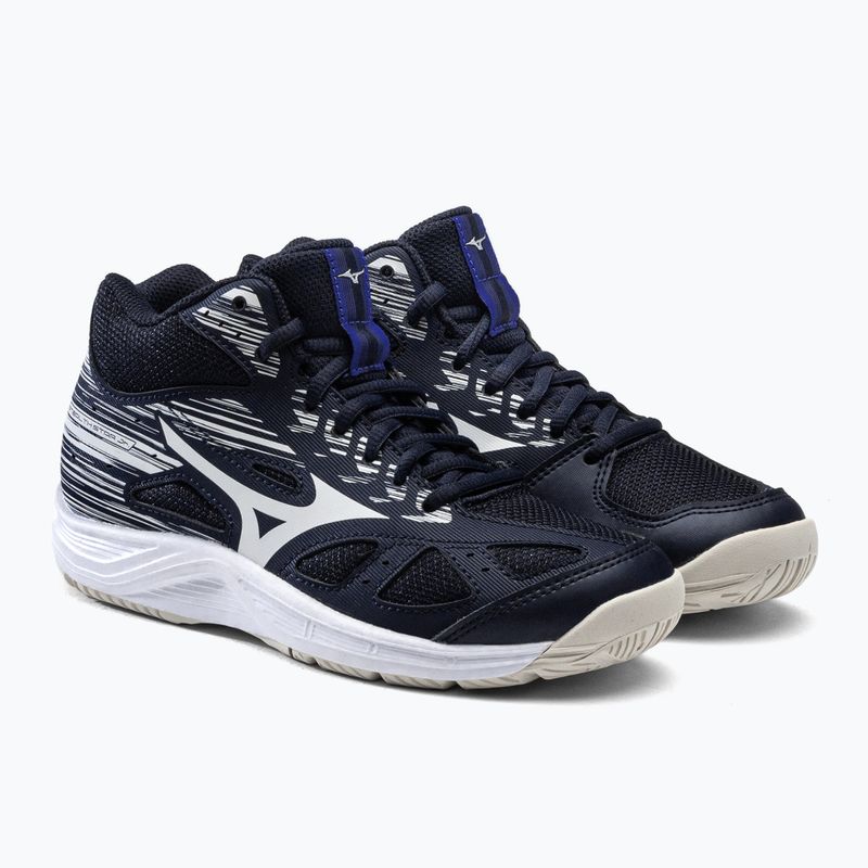 Detská hádzanárska obuv Mizuno Stealth Star Mid tmavomodrá X1GC21152 5