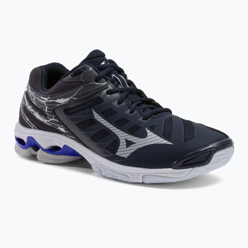 Pánska volejbalová obuv Mizuno Wave Voltage tmavomodrá V1GA2161