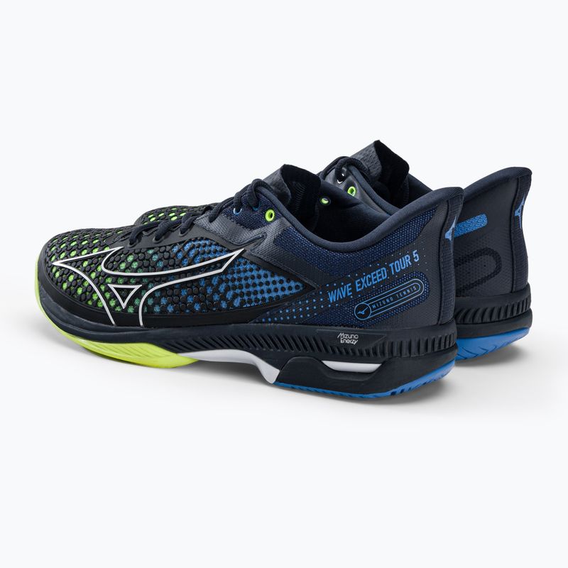 Pánska tenisová obuv Mizuno Wave Exceed Tour 5AC navy blue 61GA2270 3
