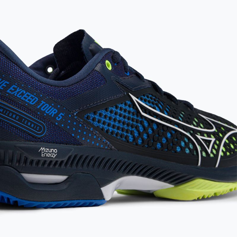 Pánska tenisová obuv Mizuno Wave Exceed Tour 5CC navy blue 61GC2274 8