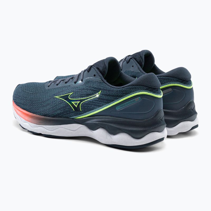 Pánska bežecká obuv Mizuno Wave Skyrise 3 modrá J1GC22981 4