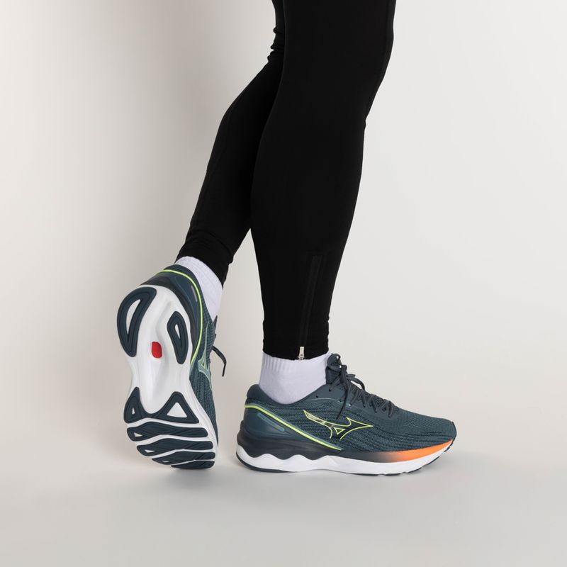 Pánska bežecká obuv Mizuno Wave Skyrise 3 modrá J1GC22981 3