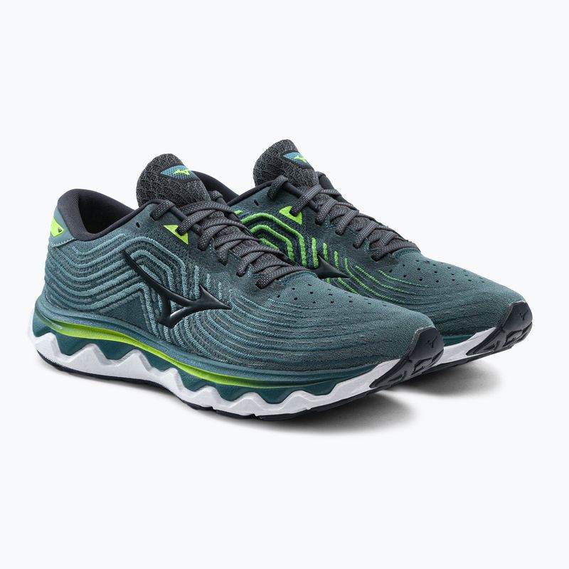Pánska bežecká obuv Mizuno Wave Horizon 6 modrá J1GC222615 5