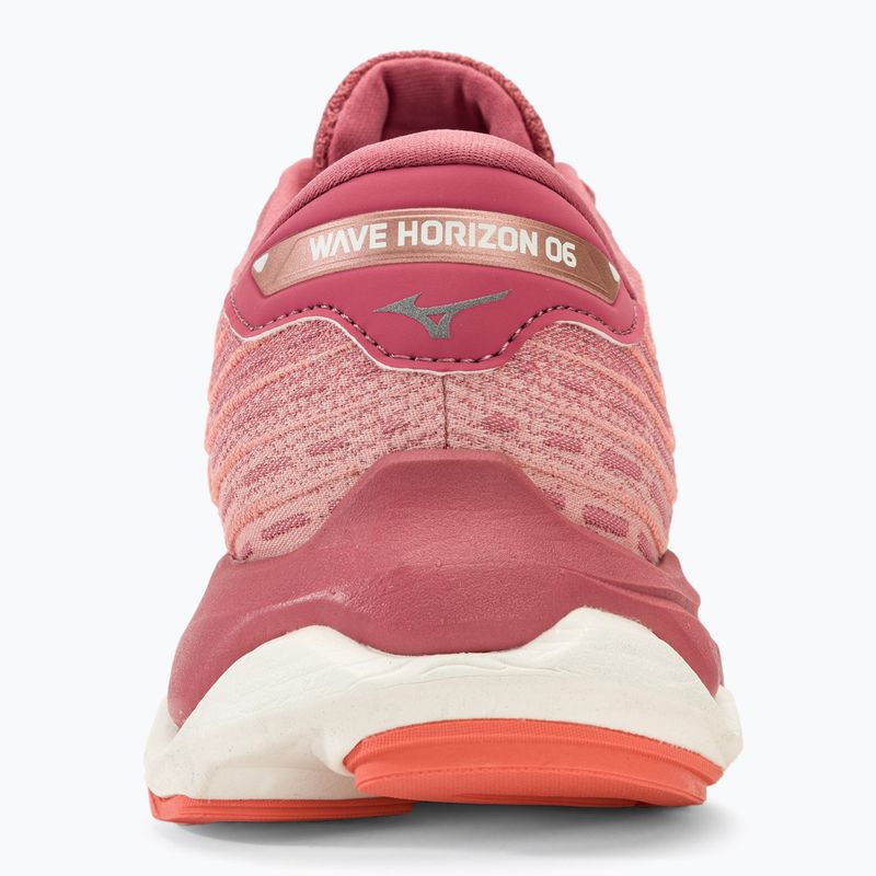 Dámska bežecká obuv Mizuno Wave Horizon 6 garnet rose/rose copper/persimmon 7