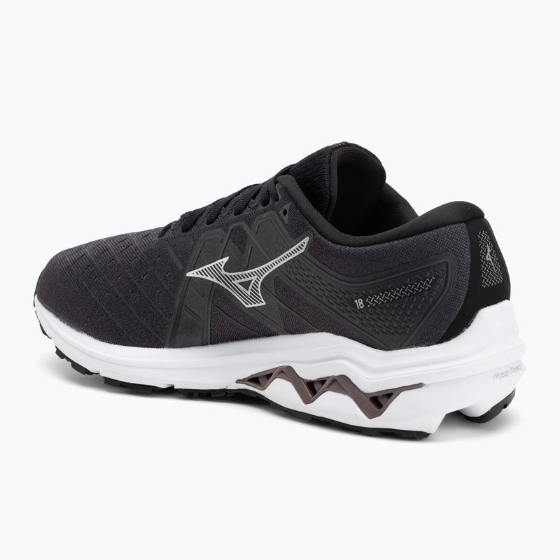 Pánske bežecké topánky Mizuno Wave Inspire 18 D black/silver/ebony 3