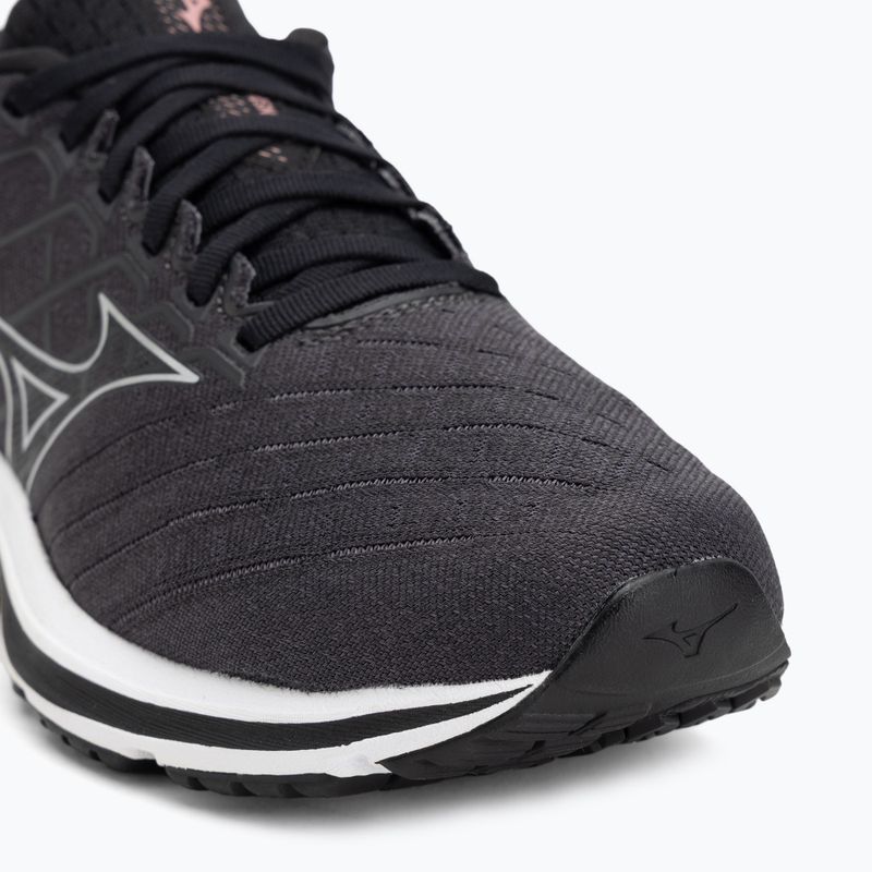 Pánske bežecké topánky Mizuno Wave Inspire 18 D black/silver/ebony 7