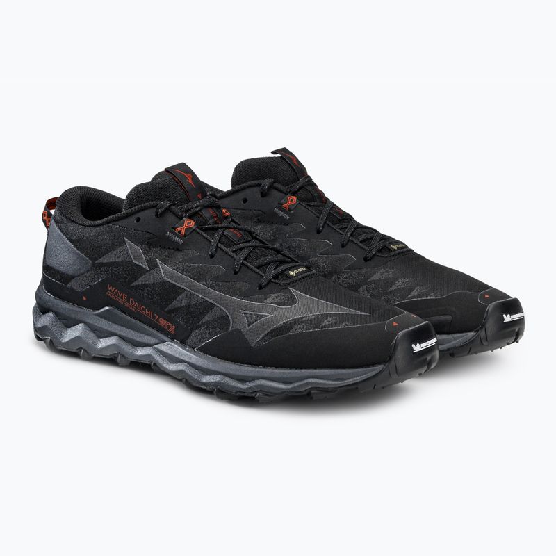 Pánska bežecká obuv Mizuno Wave Daichi 7 GTX čierna J1GJ225638 5