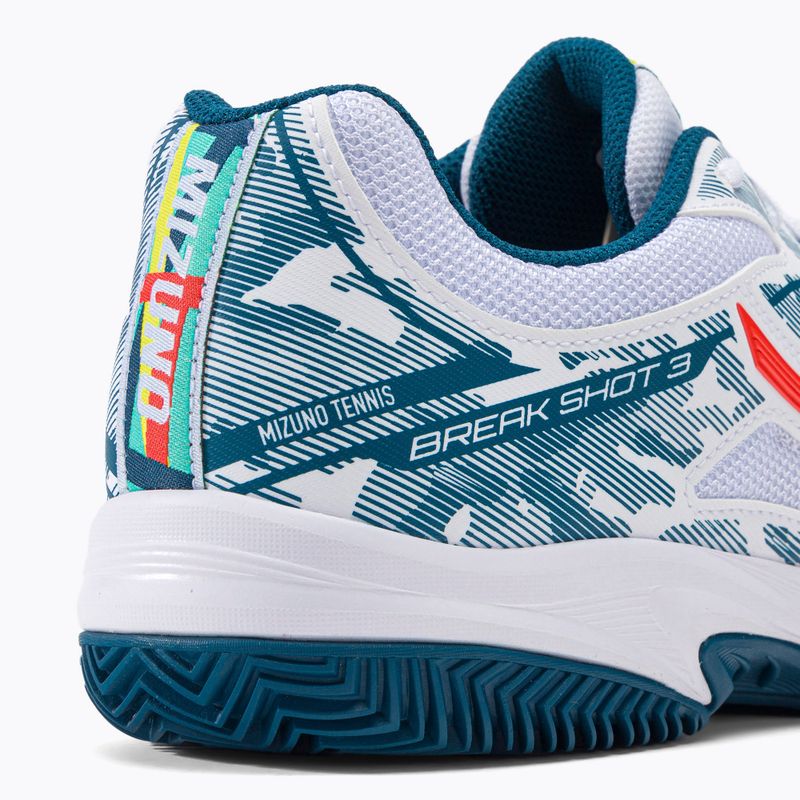 Pánska tenisová obuv Mizuno Breakshot 3 CC white 61GC2125 8